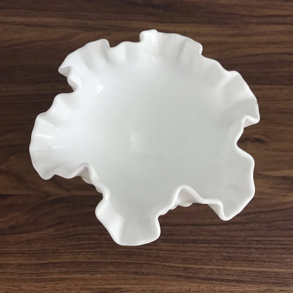 🔻🔻🔻Vintage fenton glass hobnail compote pedestal candy dish - Picture 3 of 6